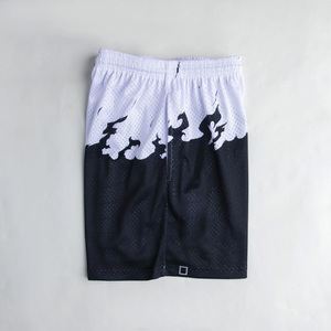 กางเกงขาสั้นบาสเก็ตบอลไซส์พิเศษสำหรับผู้ชายกางเกงขาสั้นตาข่ายปักโลโก้และพิมพ์ลายสำหรับยิมกางเกงบาสเก็ตบอล - Product Image 3