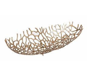 Bol à fruits en aluminium plaqué or Centre de table pour la cuisine, les hôtels, les restaurants et la décoration intérieure. - Product Image 3