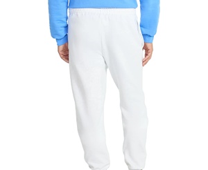 Wholesale Oversized Casual Breathable Cotton/Polyester <b>Drawstring</b> Closure Jogger Custom Streetwear Plain <b>Trouser</b> for Men - Product Image 4