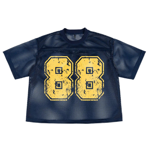Maillots de football américain respirants grande taille pour entraînement d'équipe et tenue de sport décontractée - Personnalisables - Product Image 4