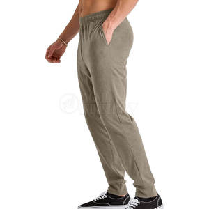 Pantalones Jogger Casuales de Último Diseño de Alta Calidad para Hombre, 100% Algodón Lavado, Personalizables, Ligeros, Hechos en Pakistán, Venta al por Mayor - Product Image 3