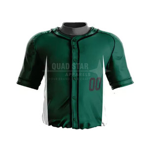 Uniformes de baseball de conception unique fabriqués en usine uniformes de baseball imprimés de logo personnalisé pour unisexe fabriqués au Pakistan - Product Image 3