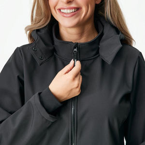 OEM Mujeres Chaqueta Softshell larga con alto relleno de algodón al aire libre de gran tamaño abrigo de invierno al mejor precio Nuevo diseño para el comprador al por mayor - Product Image 2