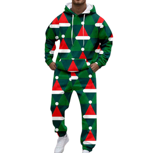 Producto popular Chándales para hombres Logotipo personalizado Cuello con capucha Cierre de cordón Chándal para hombres - Product Image 4