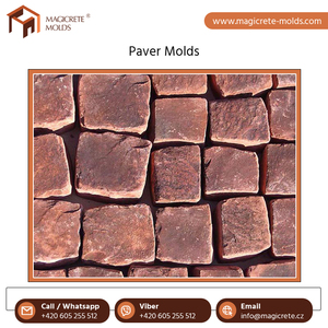 Pavimentadora de hormigón de goma 100%, molde decorativo de pared, la mejor gama de calidad prémium, precio al por mayor - Product Image 4