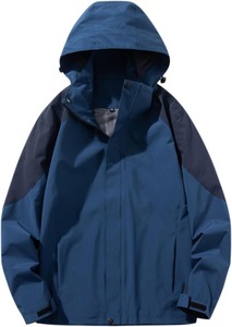 Veste de pluie d'hiver à haute densité avec fermeture éclair, imperméable 10 000 mm et Gore-Tex pour une protection contre les tempêtes et une durabilité - Product Image 2