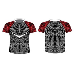 Maillot de rugby en coton à la mode de haute qualité, respirant et super durable, style unique, disponible en gros - Product Image 1