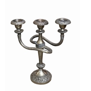 Chandelier décoratif en aluminium, best-seller, porte-bougie artisanal de designer, antique poli, vente en gros, nouveau support à bougie - Product Image 1