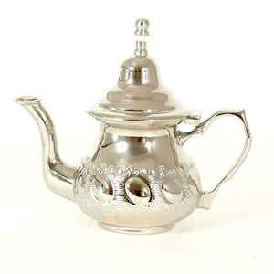 Moroccan Tea Pot Arabic Engraved Restaurant <b>Kettle</b> <b>Small</b> Metal Water Boiler for <b>Camping</b> Morocco Teapot - Product Image 5