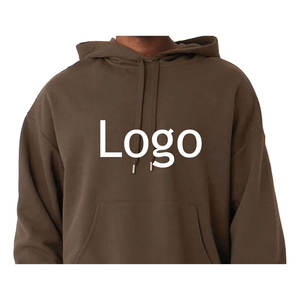 Hoodies en coton mélangé de haute qualité pour hommes Heavyweight Basics Logo personnalisé Meilleur design Vente en gros Sweats à capuche unis pour l'hiver - Product Image 4