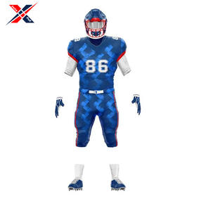 Maillot de football américain de haute qualité en 100% polyester respirant pour unisexe adulte professionnel match d'équipe prix bon marché - Product Image 2