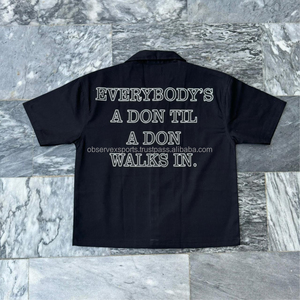 ชุดสูทสองชิ้นแบบกางเกงขายาวสำหรับผู้ชาย OEM รับผลิตตามแบบ พร้อมสกรีนโลโก้ ผ้าฝ้าย สตรีทแวร์ ระบายอากาศ แห้งเร็ว สำหรับฤดูร้อน เนื้อผ้าหนา - Product Image 4