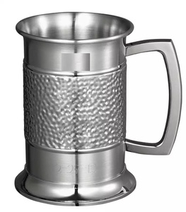 Dernière tasse médiéval en étain Durable pour articles de boisson, nouvelle tasse en laiton, dernière tasse de Tankard médiéval plaquée argent, nouvelle collection médiéval - Product Image 6