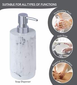 Accessoires de salle de bain en résine blanche haut de gamme Ensemble de bain et de savon artisanaux disponibles en vrac - Product Image 4