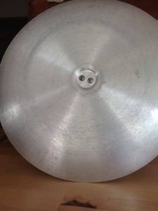 Support à gâteaux galvanisé de la meilleure qualité forme ronde couleur grise vaisselle en étain décoration métal gâteau dessert support en Inde - Product Image 6