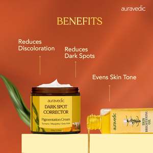 Correcteur de taches brunes au curcuma et à l'arbutine 30g - Certifié GMP et par le fabricant - À base de plantes et de vitamine C - Product Image 3