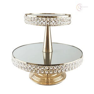 Elegante Soporte para Tartas de Metal con Acabado Refinado, Apto para Repostería Casera, Fiestas y Uso Profesional - Product Image 5
