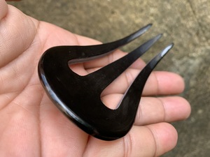 Polished <b>Finish</b> Buffalo Horn <b>Hair</b> Pins for Women's Ox Horn <b>Hair</b> Styling <b>Stick</b> Natural Accessory - Product Image 6