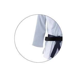 Ropa Deportiva de Alta Calidad de Algodón y Seda para BJJ, Judo y Karate |   Traje de Artes Marciales con Logotipo Personalizado y Costuras en Contraste, Nuevo Diseño - Product Image 3