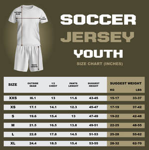 Conjunto de Uniforme de Fútbol Personalizado para Adultos, Transpirable, Antibacteriano, de Secado Rápido, Jersey de Fútbol con Impresión por Transferencia de Calor, Poliéster Ligero - Product Image 6