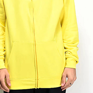 Pull à capuche à manches longues pour homme, couleur unie, personnalisé - Product Image 4