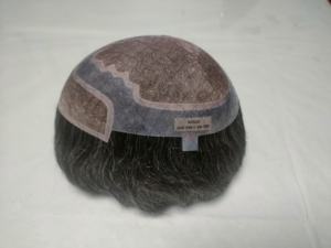 Apolo Model Kinky Straight and Deep Wave Toupee Peluca Remy Hair Grade para hombres-Colección de cabello indio de Bangladesh - Product Image 3