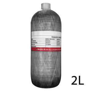 Bouteille d'air en fibre de carbone 2L pour la plongée sous-marine 300Bar 4500psi PCP SCBA Cylindre composite - Product Image 1