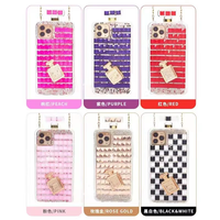 Coque de luxe scintillante entièrement ornée de diamants faite à la main pour iPhone X Xr Xs 7 8 11 12 13 14 15 16 17 Plus Pro Max
