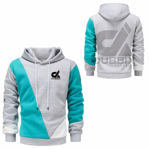Sudadera con Capucha Extra Grande para Hombre, 100% Algodón, Estilo Urbano, Lisa, con Hombros Caídos, Personalizable para Invierno, OEM - Product Image 6
