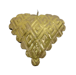 Bonne Conception Décoratif En Métal Suspendu Coeur Feuille De Cuivre Couleur Pour La Décoration Murale Personnalisé À La Main en Vrac - Product Image 3