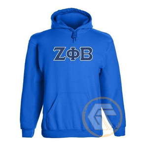 Design Your Own Winter Zeta Phi Beta Women's Customized Wholesale Hooded High Quality 100% Cotton Breathable Digital Hoodie - Product Image 1