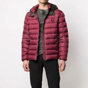 Blouson d'hiver chaud et ajusté à capuche matelassé, en soie, personnalisé, décontracté, pour homme, style urbain - Product Image 5