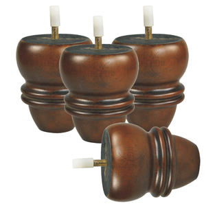 Custom Wooden Cabinet Legs Handcrafted Solid Wood Decorative Durable Replacement Support <b>for</b> Modern Furniture wood cabinet legs - Product Image 1