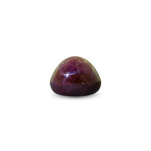 Rubis étoilé naturel de 6,64 carats, taille émeraude, facetté, hauteur 8 mm, traité thermiquement - Product Image 2