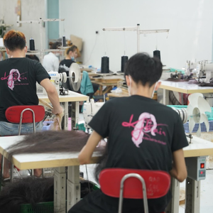 ผมต่อจากคนผมมนุษย์บริสุทธิ์จากเวียดนามผ้าเรียบเนียนเงางาม - Product Image 5