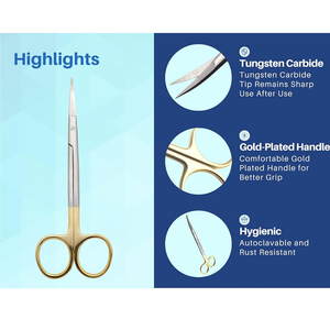 Ciseaux chirurgicaux Mayo Super Cut personnalisés en acier inoxydable 100% Matériau fabriqué Ciseaux chirurgicaux de dissection/Prix raisonnable - Product Image 4