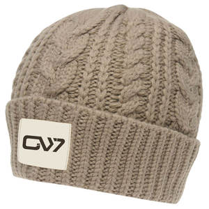 Bonnet classique à revers en tricot côtelé pour adultes Commande en gros Impression de logo et services OEM Bonnet - Product Image 1