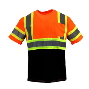 Trabajo DE SEGURIDAD reflectante de alta calidad Camisas de seguridad de alta visibilidad 2024 Ropa de alta visibilidad Camisetas de seguridad - Product Image 1