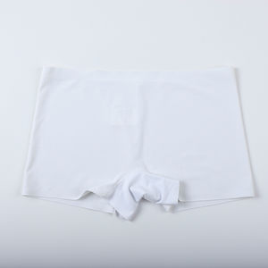 Wholesale One-piece Silk <b>Underwear</b> Soft Nylon Boxer Shorts High Elastic Seamless <b>Boyshort</b> - Product Image 5