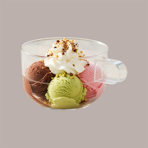 Gobelet transparent Kaff 170 cc, portion individuelle, diamètre 7,8 cm, hauteur 5,1 cm, 100 pièces pour tiramisu, desserts et fêtes - Product Image 2