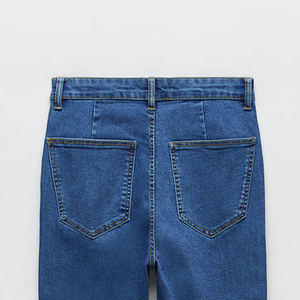 Jeans taille haute pantalons pour femmes au prix d'usine respirant femmes maigre Super élastique jegging taille haute jean pantalon femmes - Product Image 6