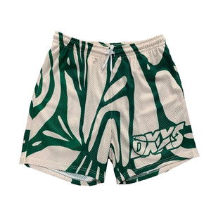 Shorts en maille pour hommes, tissu extensible, respirant, pour la course à pied, la gym, les activités sportives, shorts de sport en maille pour hommes, shorts d'entraînement élastiques - Product Image 1