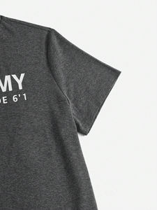 Top corto personalizado de alta calidad para mujer, camisetas de manga corta de algodón para mujer, vestido transpirable con cuello redondo, CropTop de punto - Product Image 4