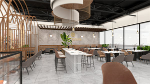 Muebles de Diseño Moderno para Cafetería, Personalización de Decoración de Cafetería, Mostrador de Cafetería y Vitrinas de Vidrio para <span class=keywords><strong>Panadería</strong></span> - Product Image 3