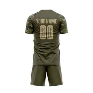 Uniforme de football de meilleure qualité pour hommes et femmes/Uniformes de football à manches courtes de haute qualité pour adultes - Product Image 3
