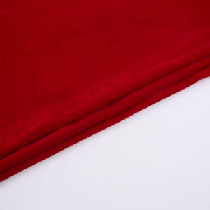Superior Quality 145 CM Width MAROON Eco-Friendly Medium <b>Weight</b> Velvet <b>Fabrics</b> 100% Polyester Dresses Luggage Weddings Garment - Product Image 3