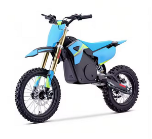 Moto tout-terrain électrique 1600W PRO 12V avec cadre en aluminium, batterie au lithium, pour les conducteurs de plus de 13 ans, autonomie de 2 à 3 heures, roues de 24 pouces, batterie automatique - Product Image 1