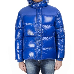 Chaqueta de Plumón para Hombre, Abrigo Acolchado con Capucha de Nailon, Logotipo Personalizado, para Invierno - Product Image 1