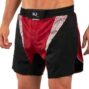 Shorts Clásicos de MMA con Cintura Elástica, Tela Resistente, Ideales para Gimnasio, Fitness y Artes Marciales - Product Image 2