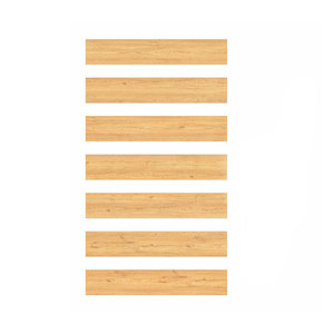 Carrelage de sol en marbre et porcelaine grain de bois moderne 200x1200 Bois massif antidérapant 5mm Carreaux muraux Salon Balcon Autres pièces - Product Image 6